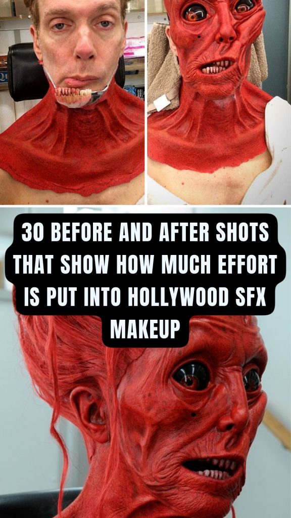 🎭 30 Before and After Shots That Show How Much Effort Is Put Into Hollywood SFX Makeup , see more..