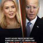 Public calls Karoline Leavitt’s comments on Joe Biden’s first public address since leaving the White House “INAPPROPRIATE.” 😬