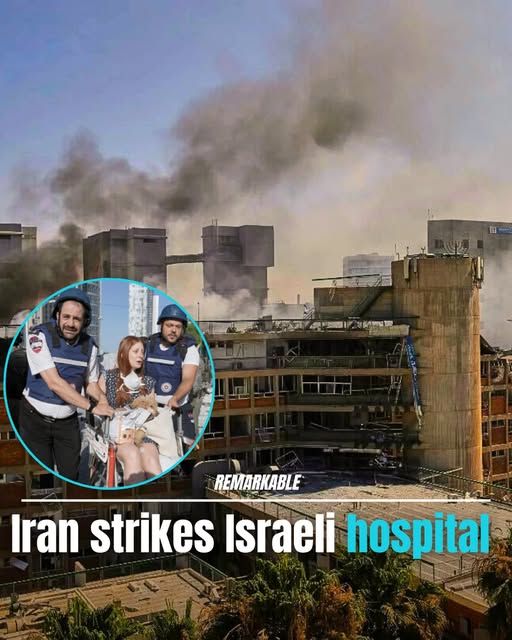 🚨Breaking: Iran has fired a new wave of missile strikes at Israel, hitting a hospital in the country’s south. See more..