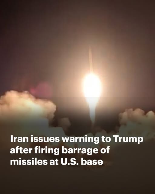 🇮🇷 Iran Issues Stern Warning to Trump After Firing Barrage of Missiles at U.S. Base 🇺🇸  June 24, 2025 – A Middle East Crisis Deepens