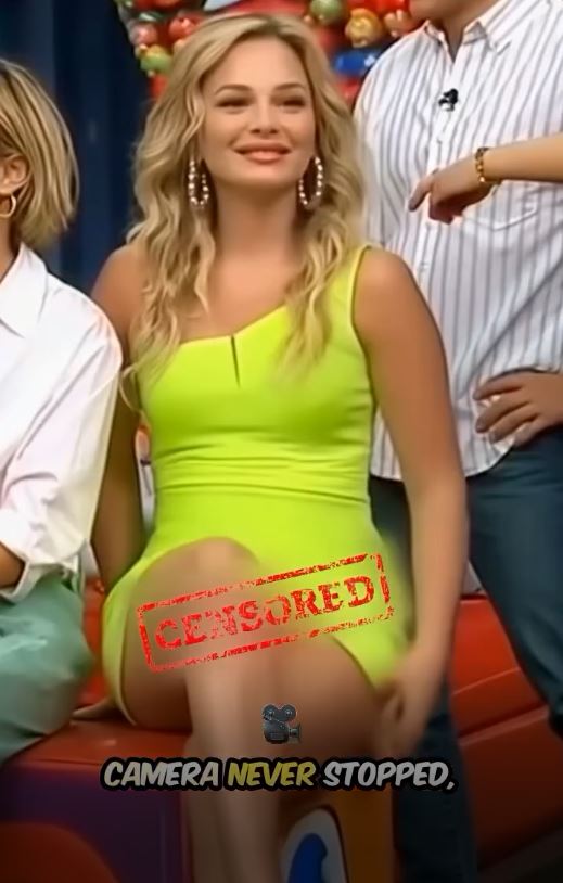 CAMERA NEVER STOPPED, AND NEITHER DID THE SLIP! One unguarded second is now getting millions of views. Watch the uncensored footage in the comments!