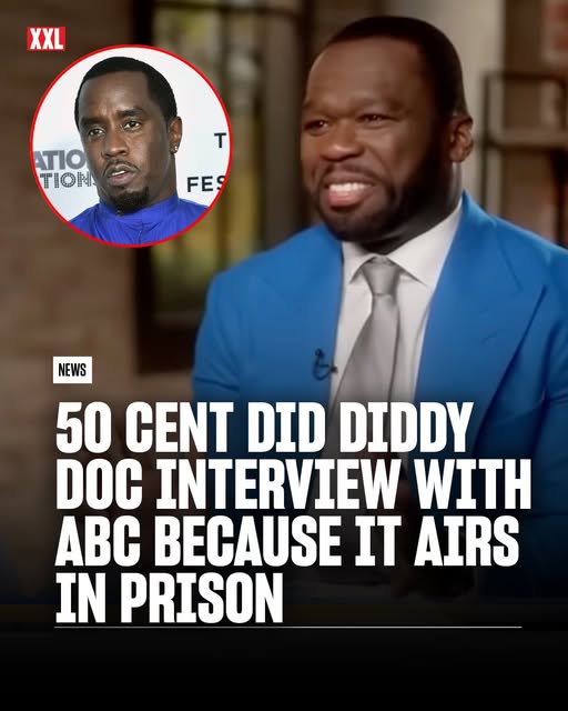 🧡50 Cent admits he sat down for an interview with ABC to talk about his new Diddy documentary because ABC airs in prisons.