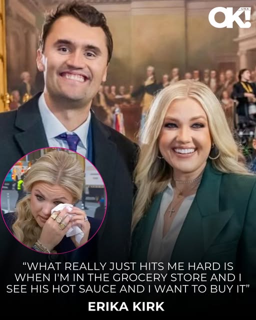 Erika Kirk Sobs During Live Interview While Promoting Late Husband Charlie’s Book as She Admits ‘Small Things’ Trigger Her Post-Tragedy
